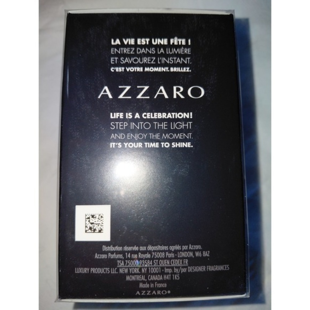 Azzaro Sport by Azzaro EDT Cologne for Men 3.4 oz / 100 ML New In Box SEALED - Picture 5 of 5